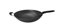 Сковорода ВОК с пластиковой ручкой 34 см