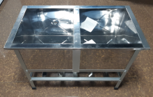 Ванна моечная 2 секционная 530