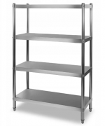 Стеллаж из нержавеющей стали 1200 мм