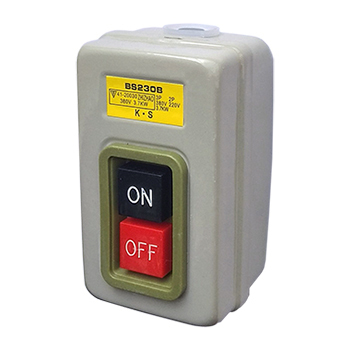 Переключатель кнопочный с блокировкой BS230B