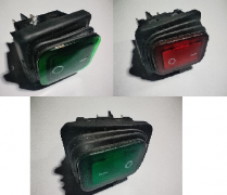 Переключатели кнопочные 16А 250V